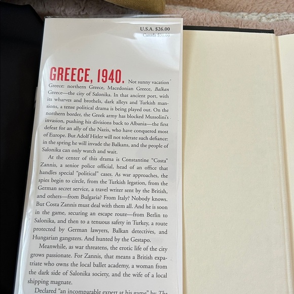 Spies of the Balkans by Alan Furst, novel - Picture 3 of 5